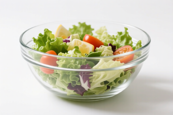 Glass Salad Bowl