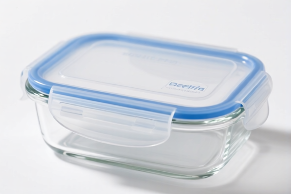 Glass food storage containers
