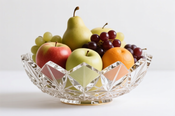 Luxury Crystal Fruit Bowl
