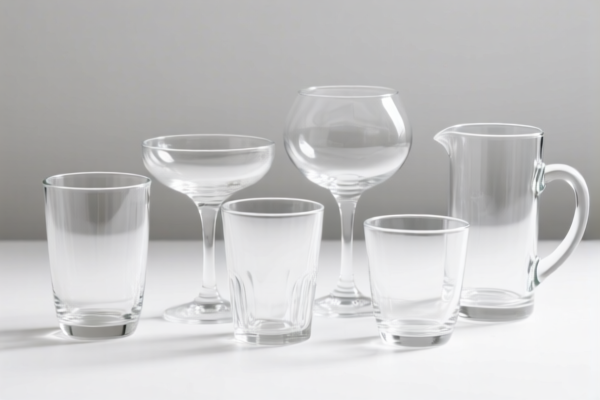 Glassware for kitchen use
