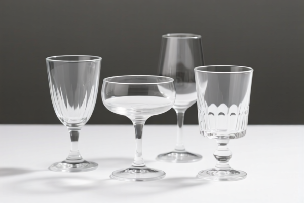 Glassware for table use (other than drinking glasses)