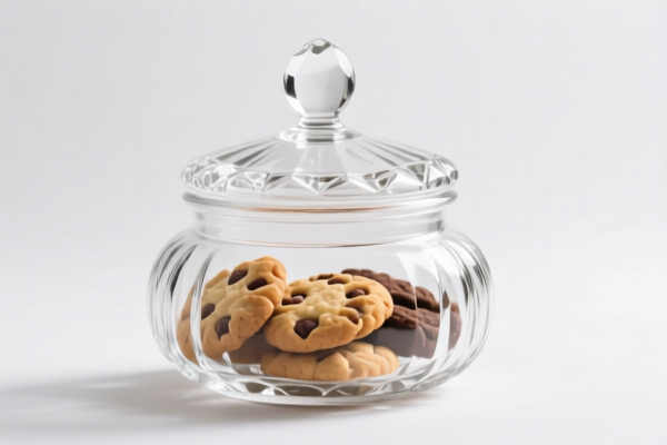 Crystal Cookie Jar
