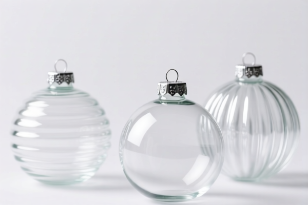 Glass decorative ornaments