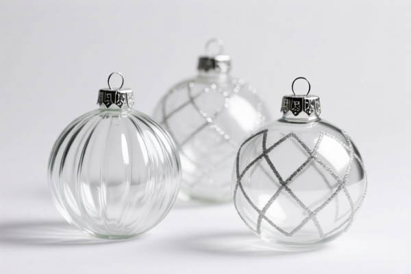 Glass decorative ornaments