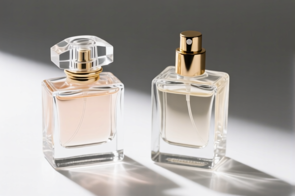 Glass spray perfume bottles