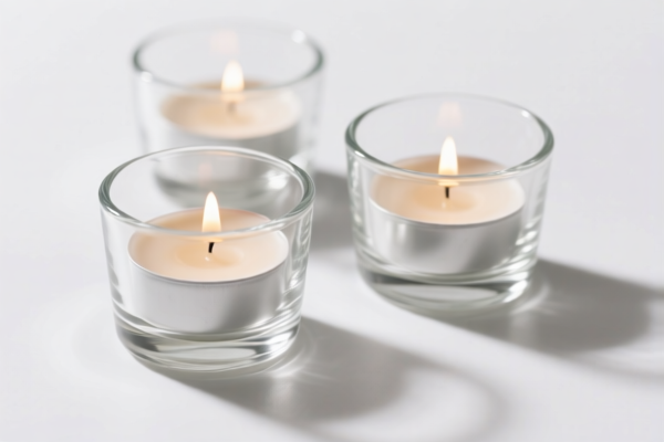 Aromatic Glass Votive Candle Holders