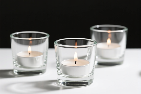 Aromatic Glass Votive Candle Holders