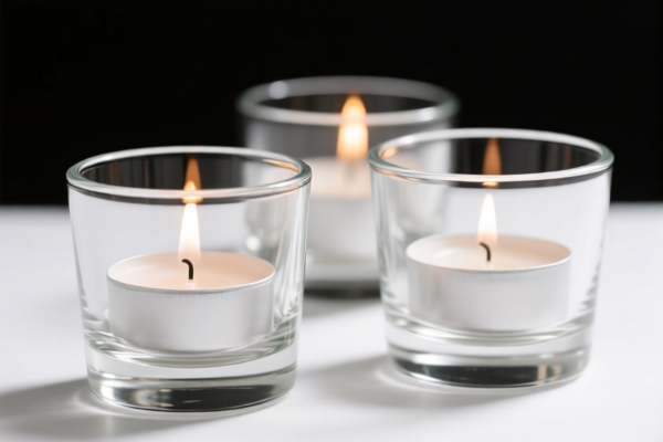 Aromatic Glass Votive Candle Holders