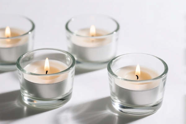 Aromatic Glass Votive Candle Holders