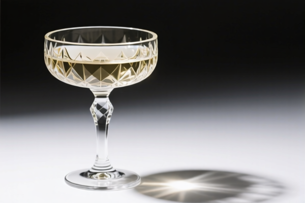 Crystal Glass Champagne Cup