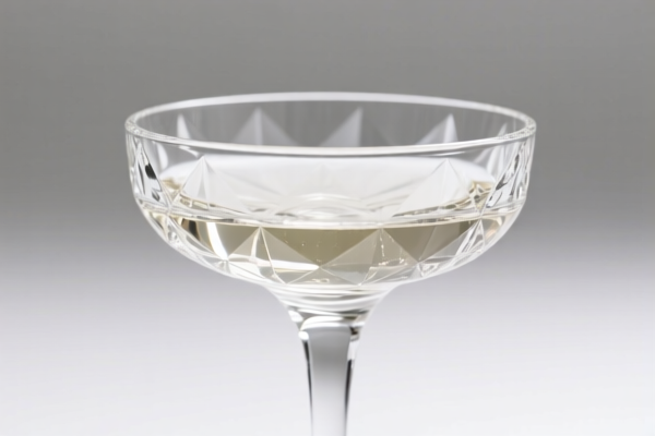 Crystal Glass Champagne Cup
