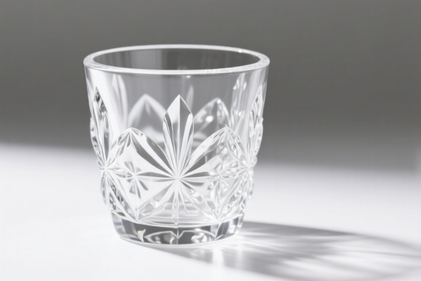Crystal Glass Decorative Cup