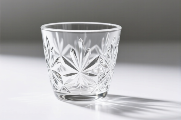 Crystal Glass Decorative Cup