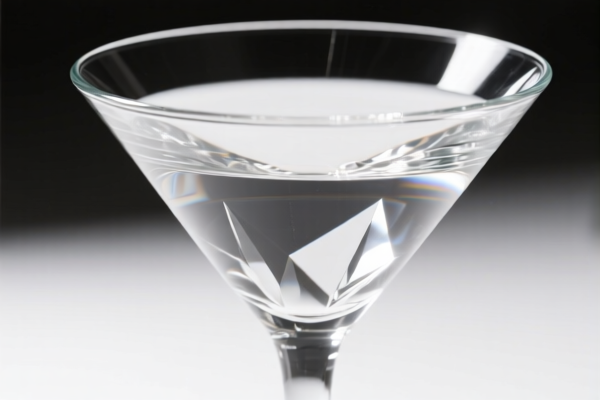 Crystal Glass Martini Cup