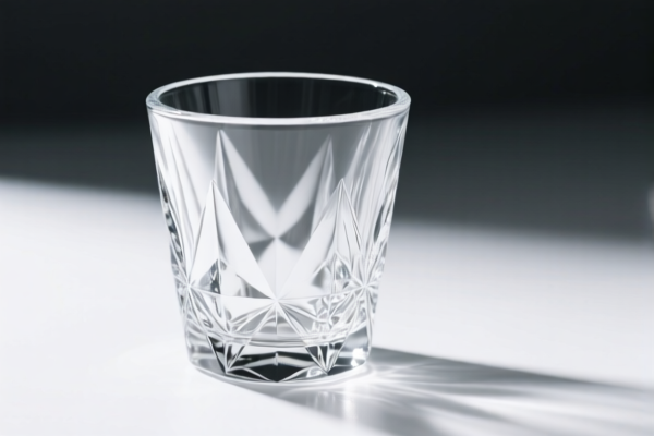 Toilet Crystal Glass Cup