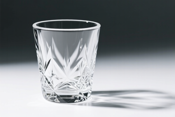Toilet Crystal Glass Cup