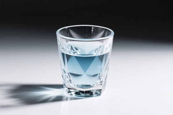 Crystal Glass Mouthwash Cup