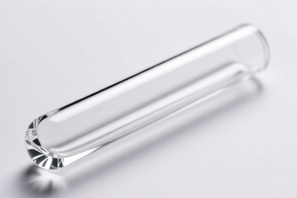 Crystal Glass Test Tube