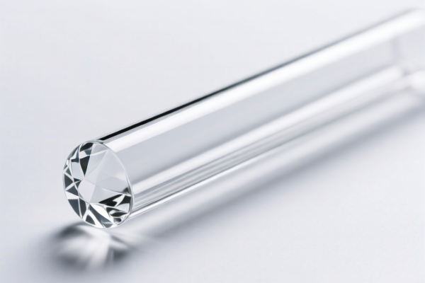Crystal Glass Test Tube