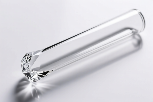 Crystal Glass Test Tube