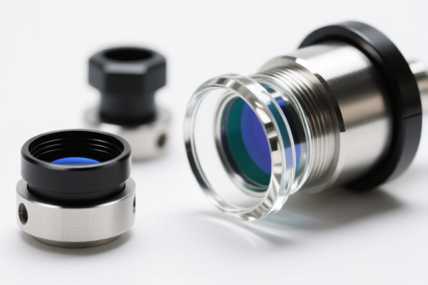 Industrial optical glass elements