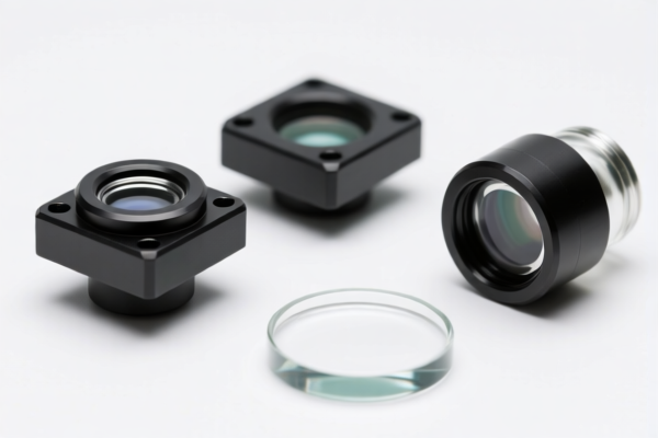 Industrial optical glass elements