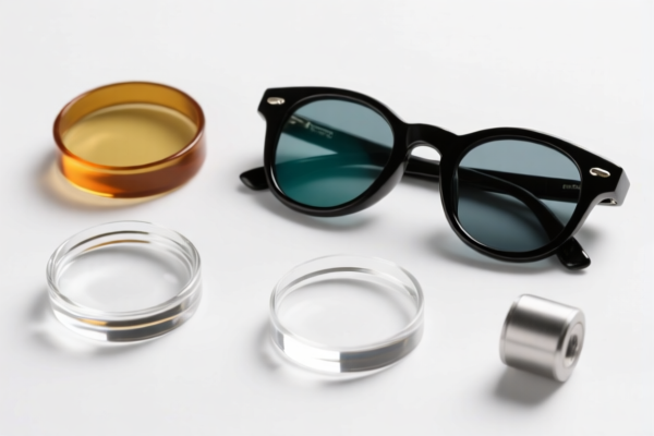 Other glass optical elements (medical)