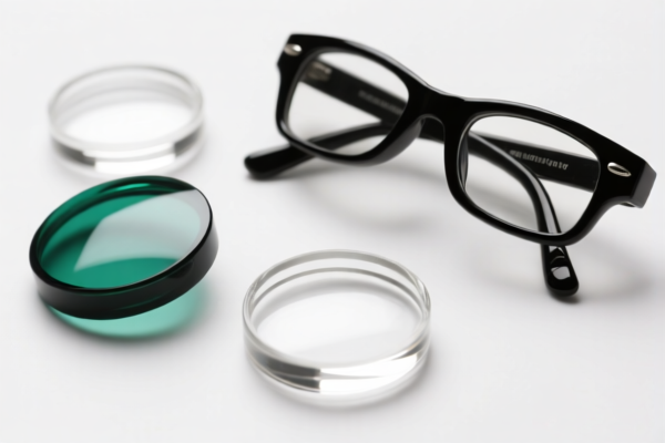 Other glass optical elements (medical)