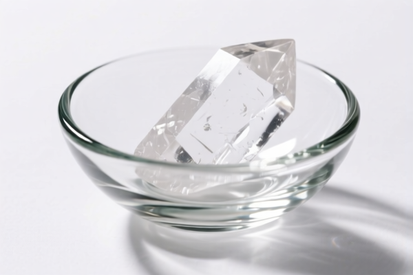 Quartz watch glass