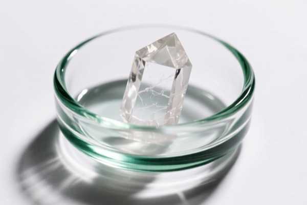 Quartz watch glass
