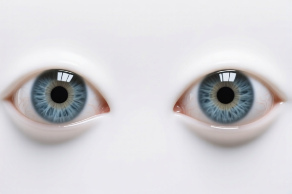 Simulated Glass Eyes
