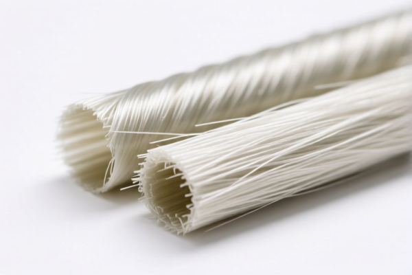 Uncolored Glass Fiber Composite Reinforcement Material