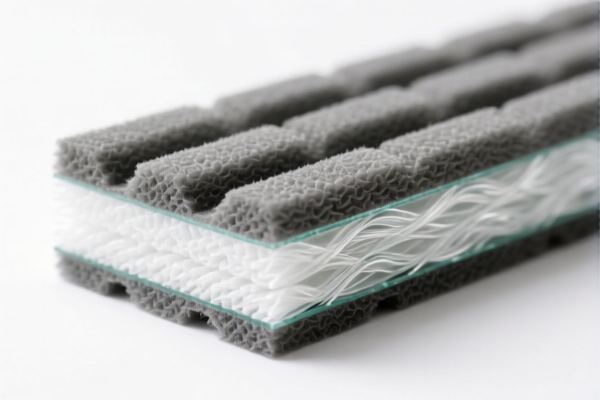 Uncolored Glass Fiber Composite Sound Absorption Material