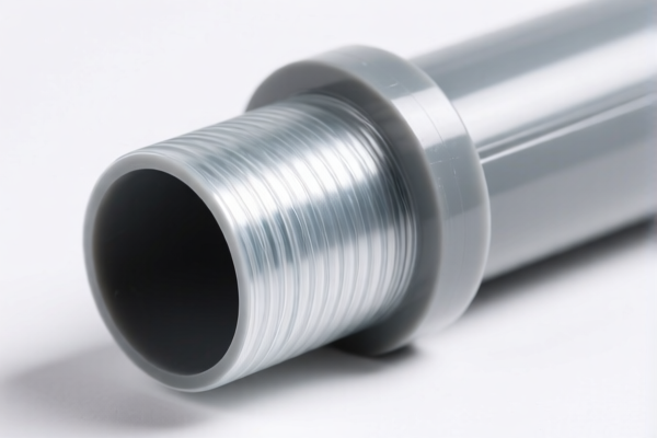 Uncolored Glass Fiber Reinforced Plastic Pipe