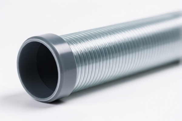 Uncolored Glass Fiber Reinforced Plastic Pipe