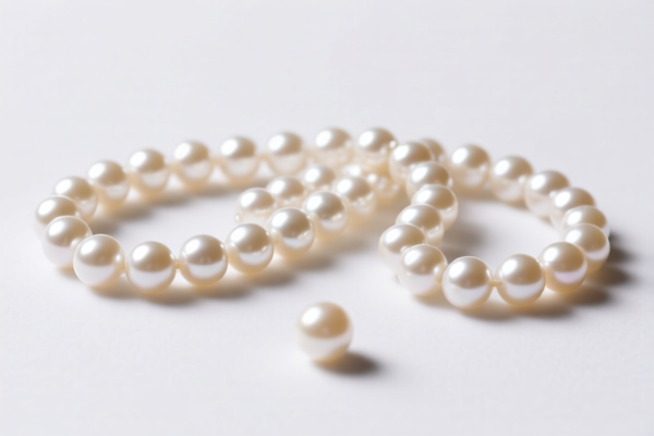 Loose natural pearls
