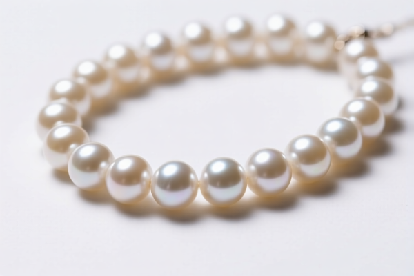 Natural pearls for decoration