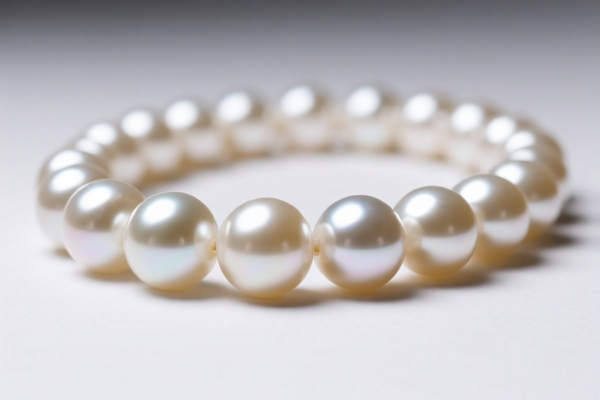 Natural pearls for decoration