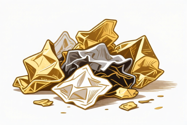 Gold Drawing Waste