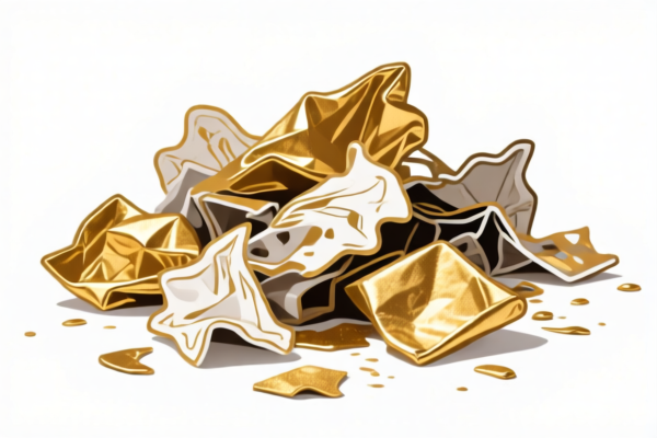 Gold Drawing Waste
