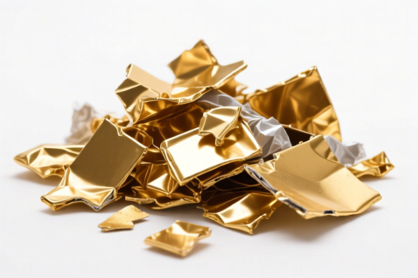 Gold Rolling Waste