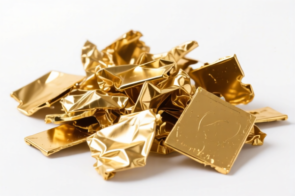 Gold Rolling Waste