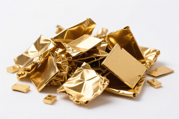 Gold Rolling Waste