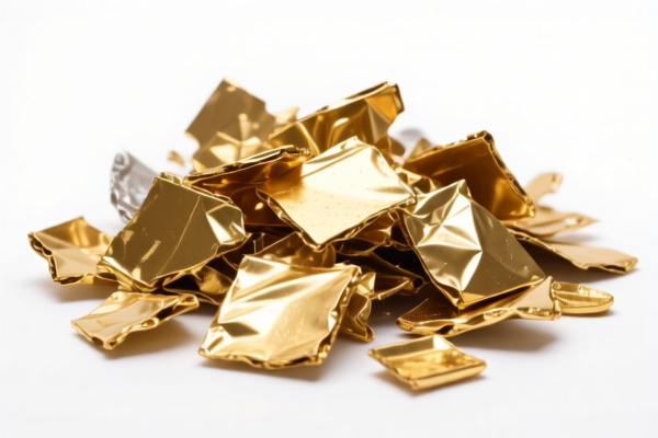 Gold Rolling Waste