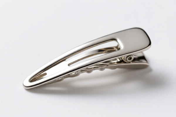 Silver Hair Clip