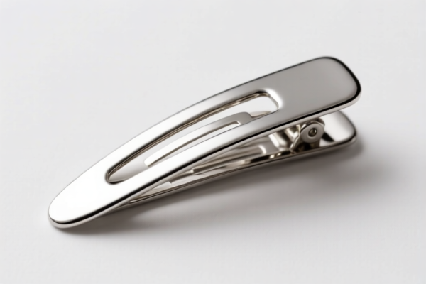 Silver Hair Clip