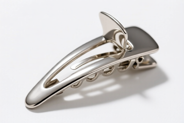 Silver Hair Clip