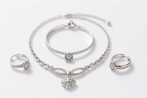 Silver Jewelry Set