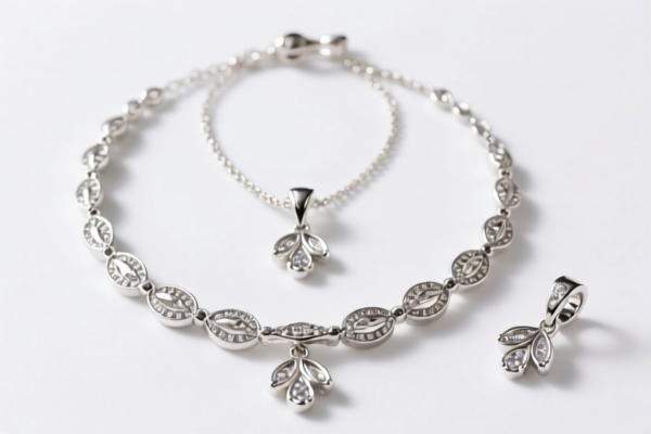 Silver Jewelry Set