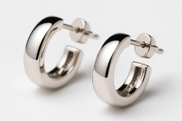 ISO Standard Platinum Ear Jewelry